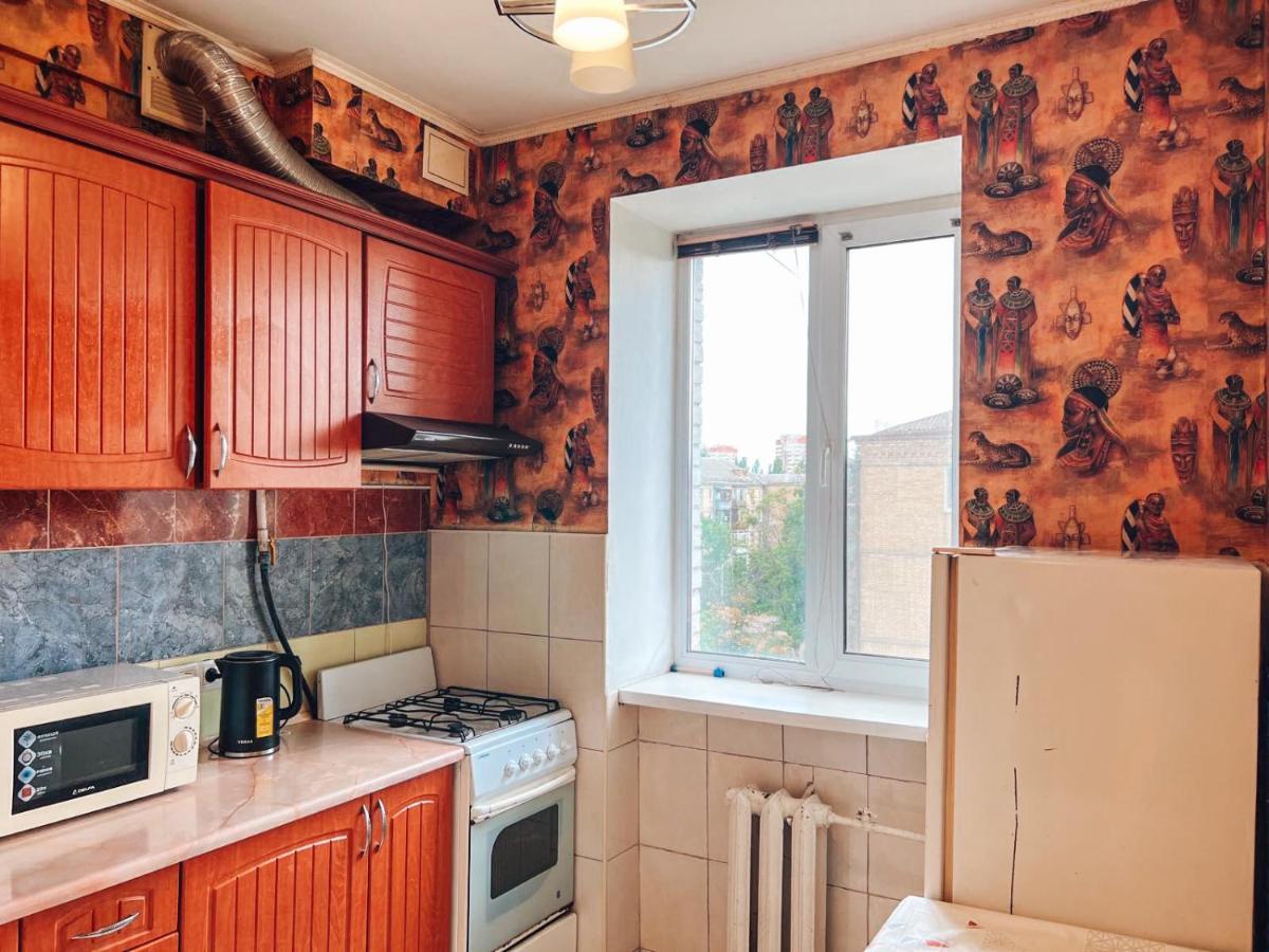 Apartment Near Metro Station Darnitsa Kyjev Exteriér fotografie