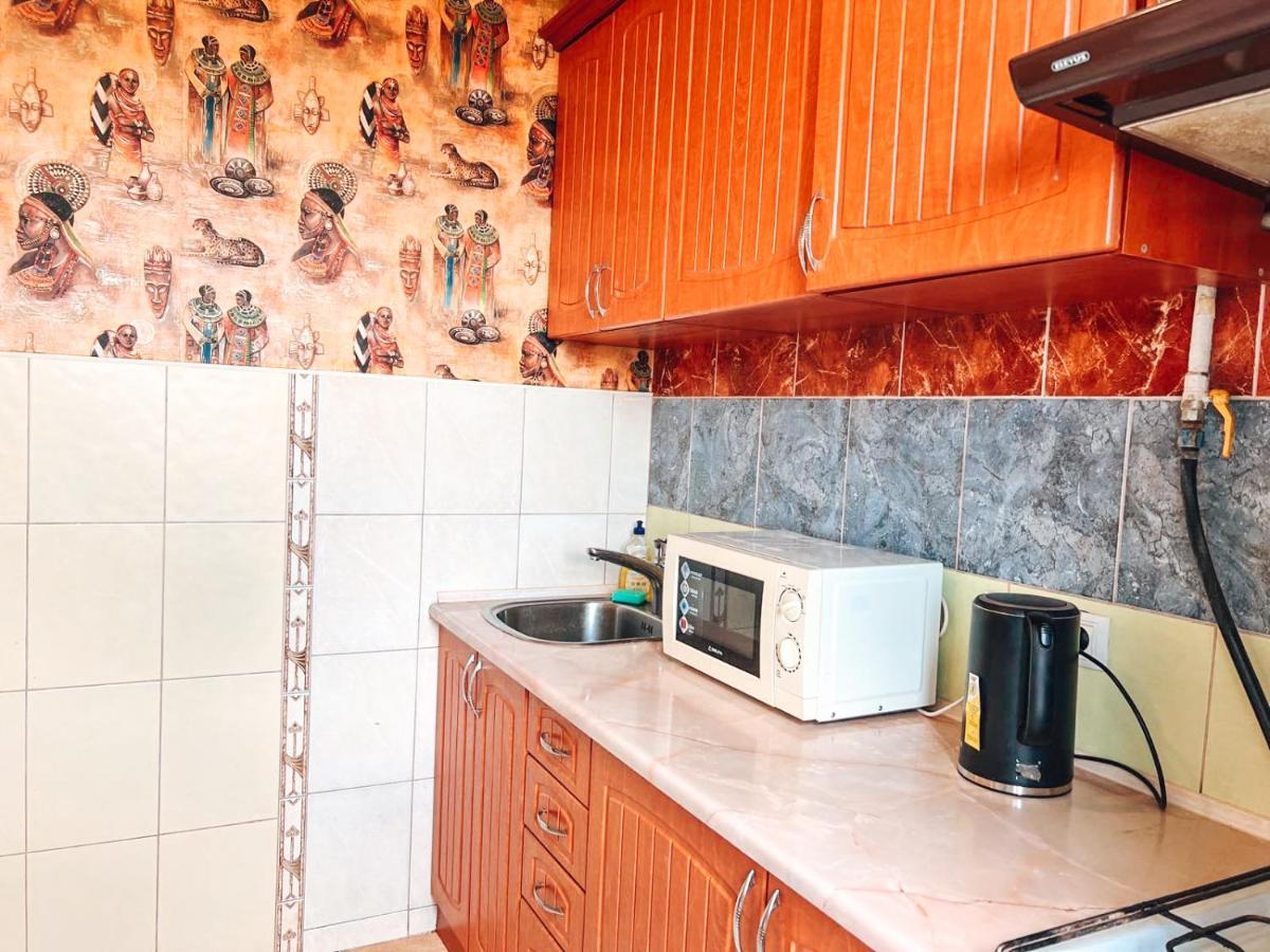 Apartment Near Metro Station Darnitsa Kyjev Exteriér fotografie